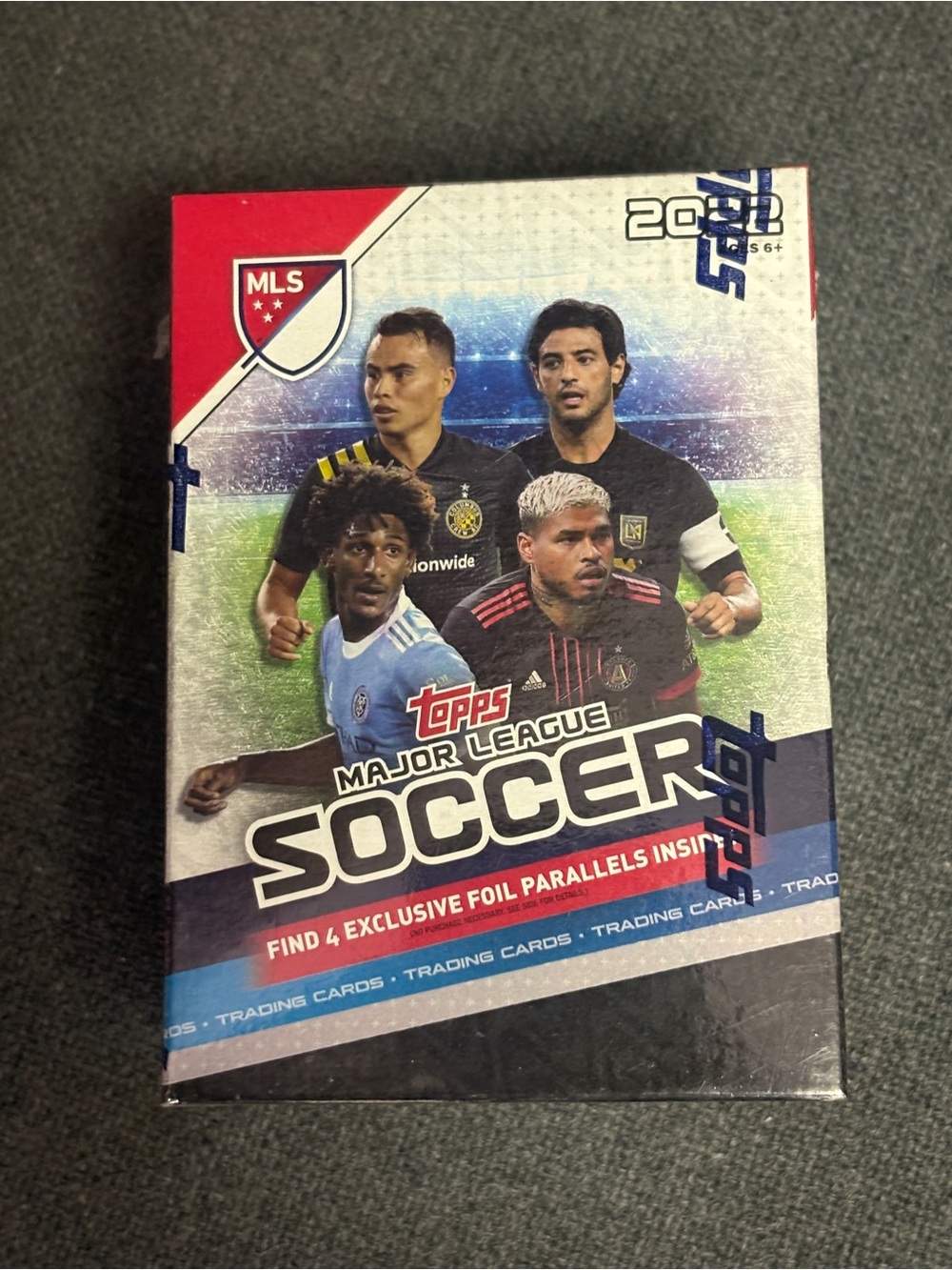 2022 Topps MLS soccer blaster box unopened